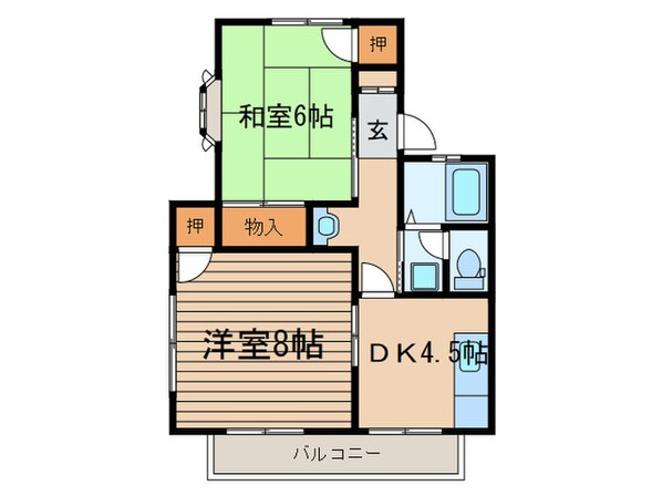 メゾン舞の物件間取画像